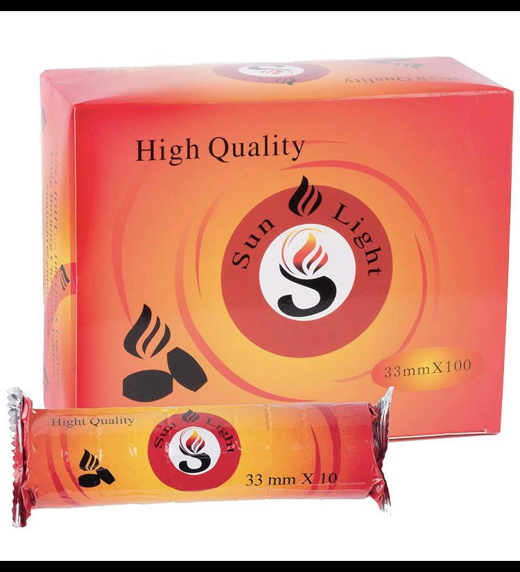 Three Kings Hookah Charcoal Box 40mm 100 Pieces : Health & Household 