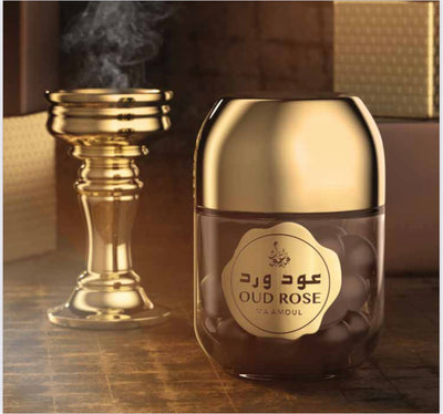 Rehab: Bakhoor Mamool Oud Rose 200g - MyBakhoor