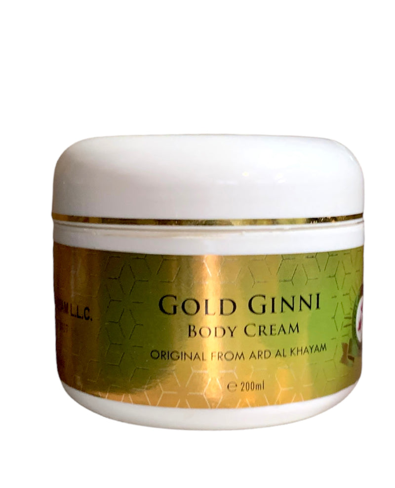 Gold Ginni:  Body Cream (200ml) - MyBakhoor