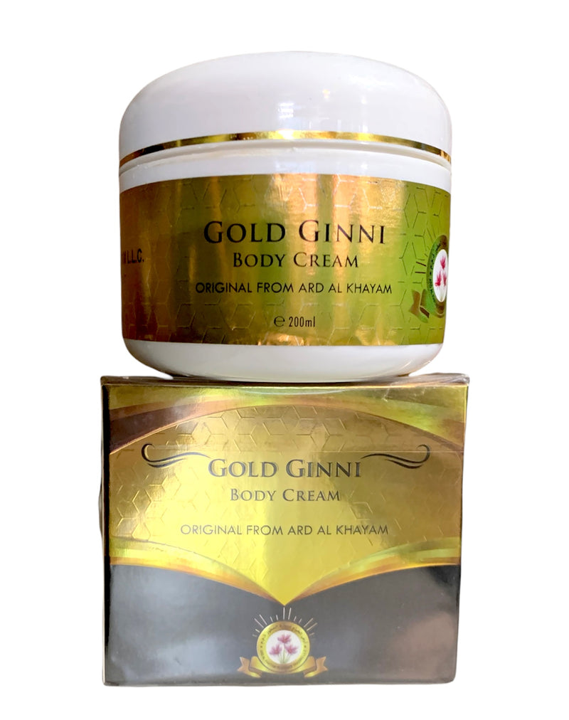 Gold Ginni:  Body Cream (200ml) - MyBakhoor