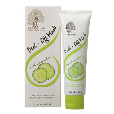 Madina:  Peel-off Mask with Cucumber 120ml - MyBakhoor