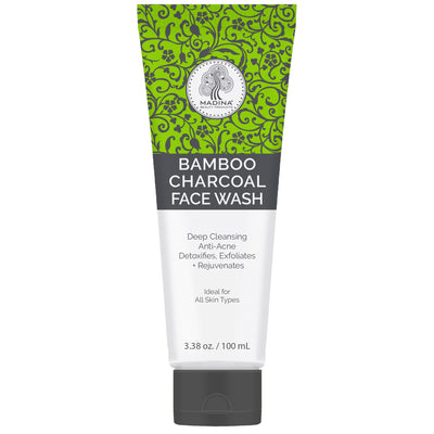 Madina:  Bamboo Charcoal Face Wash 100ml - MyBakhoor