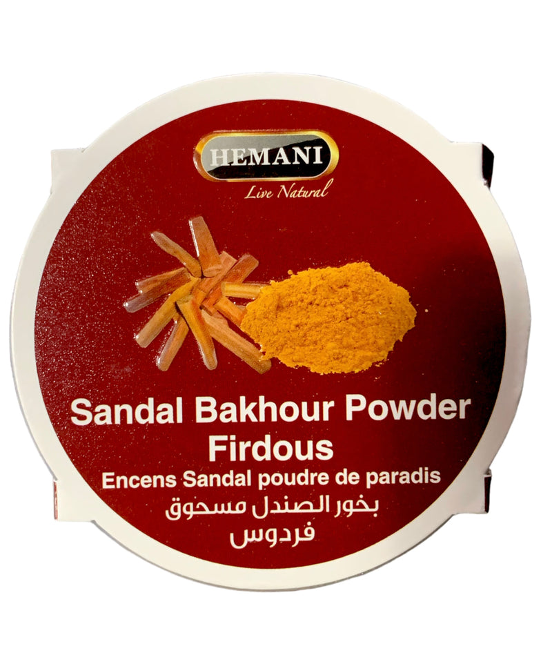 Sandal Bakhour Powder Firdous (Jar) 200g