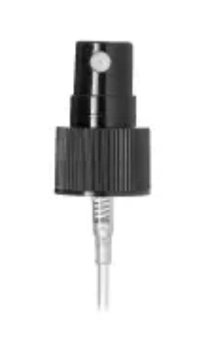 Enclosure/Caps- Black Fine Mist Sprayer (Small)