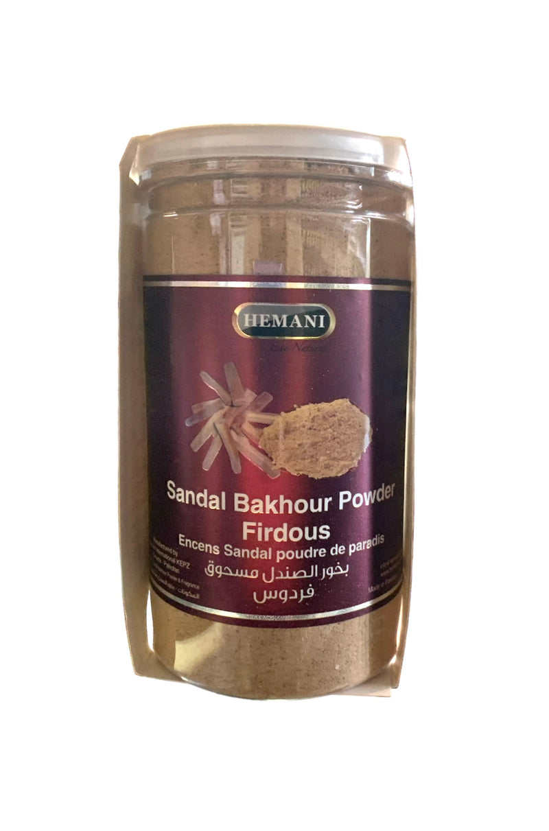 Sandal Bakhour Powder Firdous (Jar) 200g