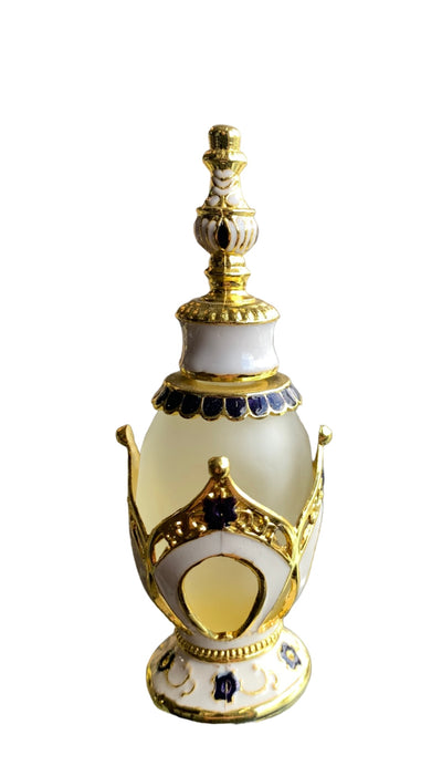 Arabian Perfume Oil Bottle- 20ml (White) - MyBakhoor