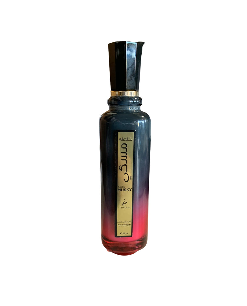 Khalta Musky: Perfumed Water Spray (110ml) - MyBakhoor