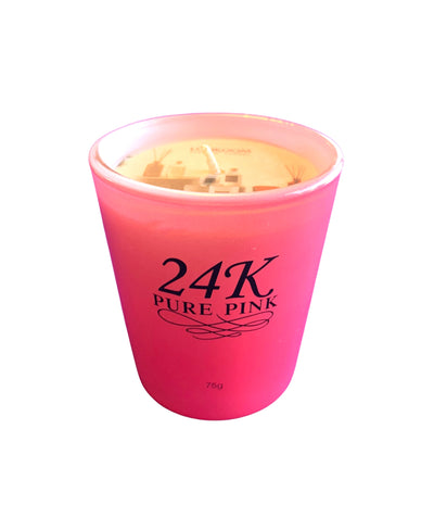 Candle- 24K Pure Pink 75g - MyBakhoor