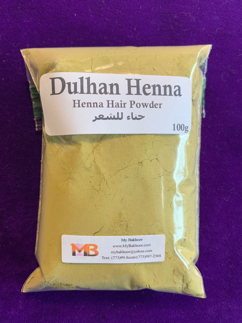 Dulhan Henna Hair Powder 100g - MyBakhoor