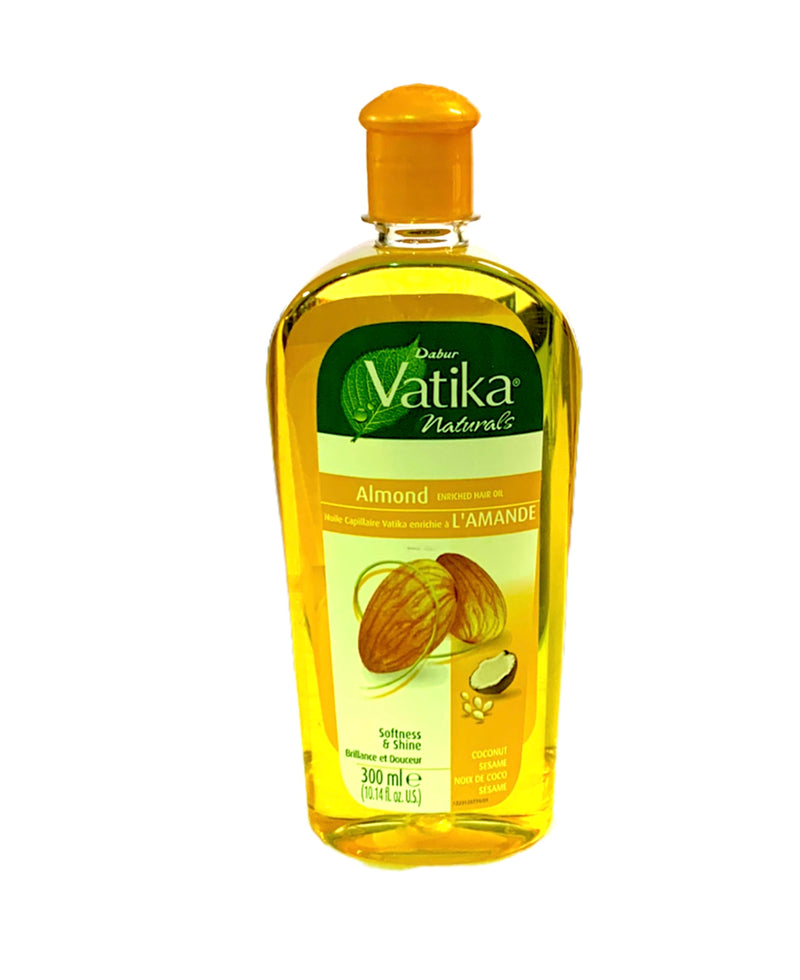 Vatika Hair Oil- Almond 300ml - MyBakhoor