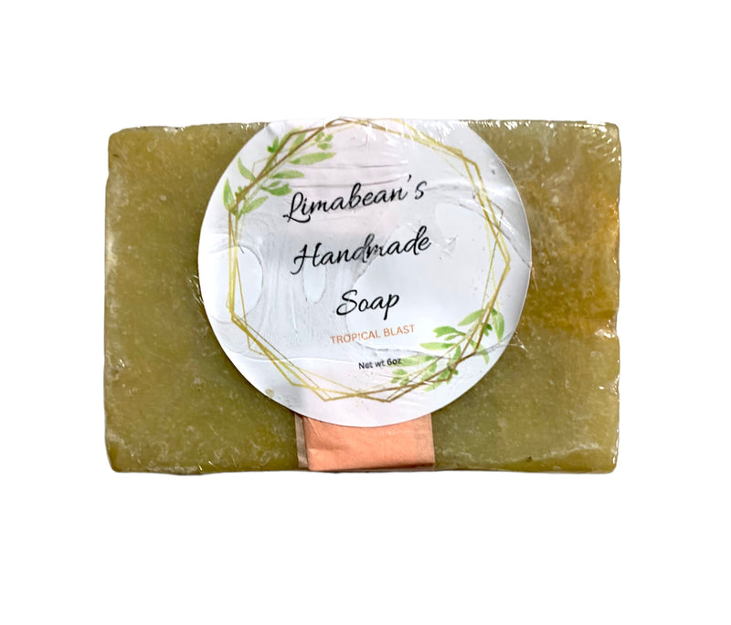 Limabean:  Tropical Blast Organic Soap Bar (6oz) - MyBakhoor