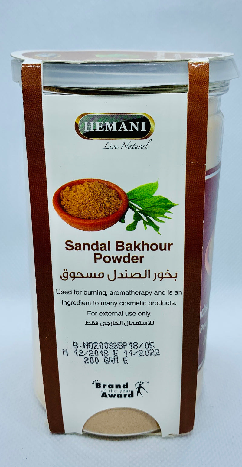 Sandal Bakhour Powder (Jar) 200g - MyBakhoor