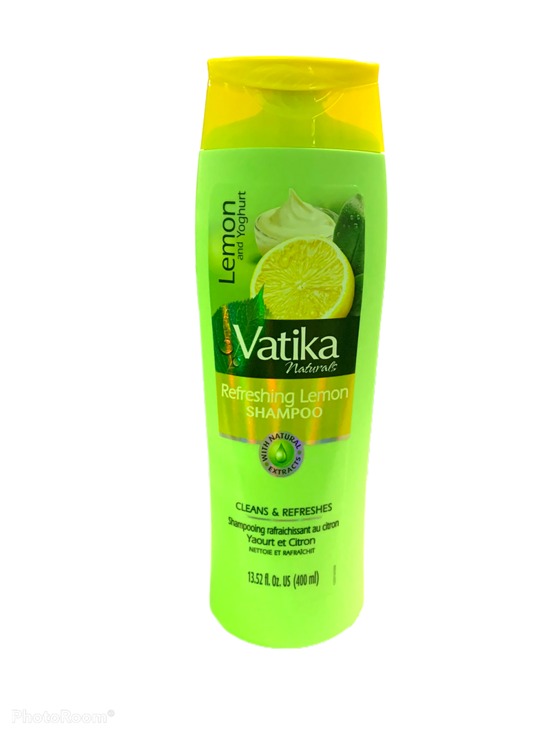 Vatika Shampoo- Lemon and Yogurt 400ml - MyBakhoor