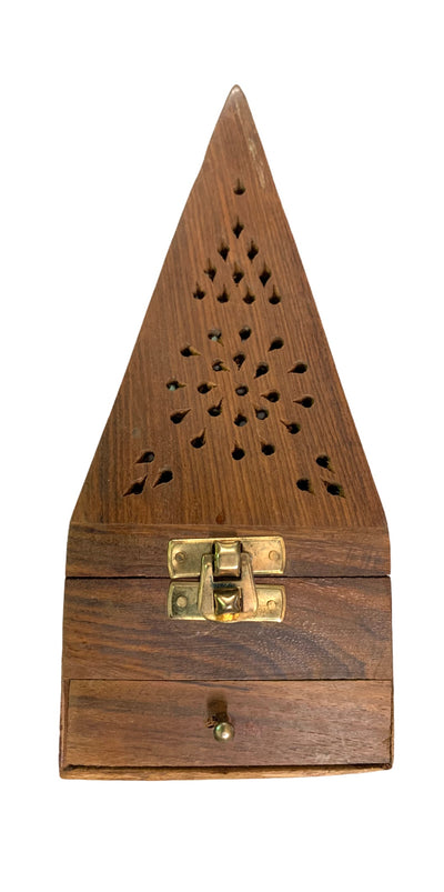 Wooden (Triangle) Burner/Mabkhara Lg - MyBakhoor
