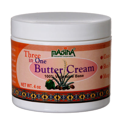 Madina:  3 in 1 Butter Cream 4oz - MyBakhoor
