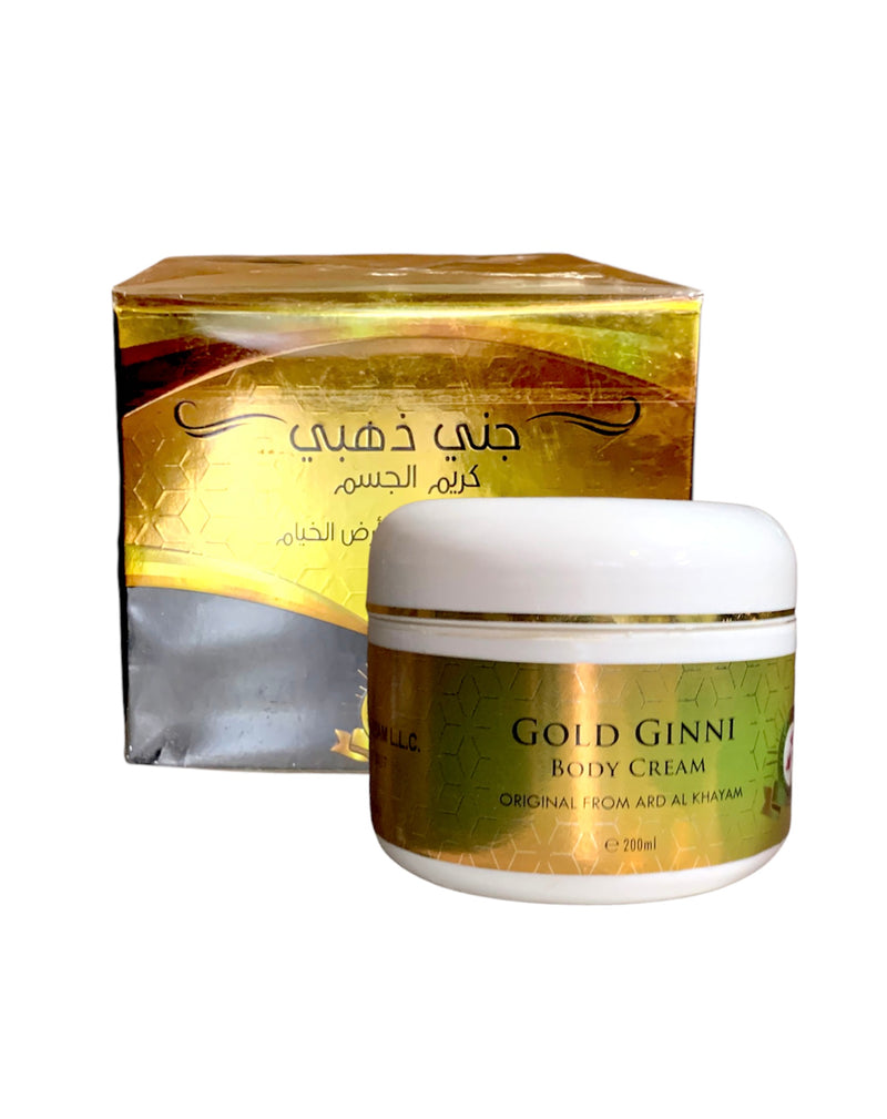 Gold Ginni:  Body Cream (200ml) - MyBakhoor