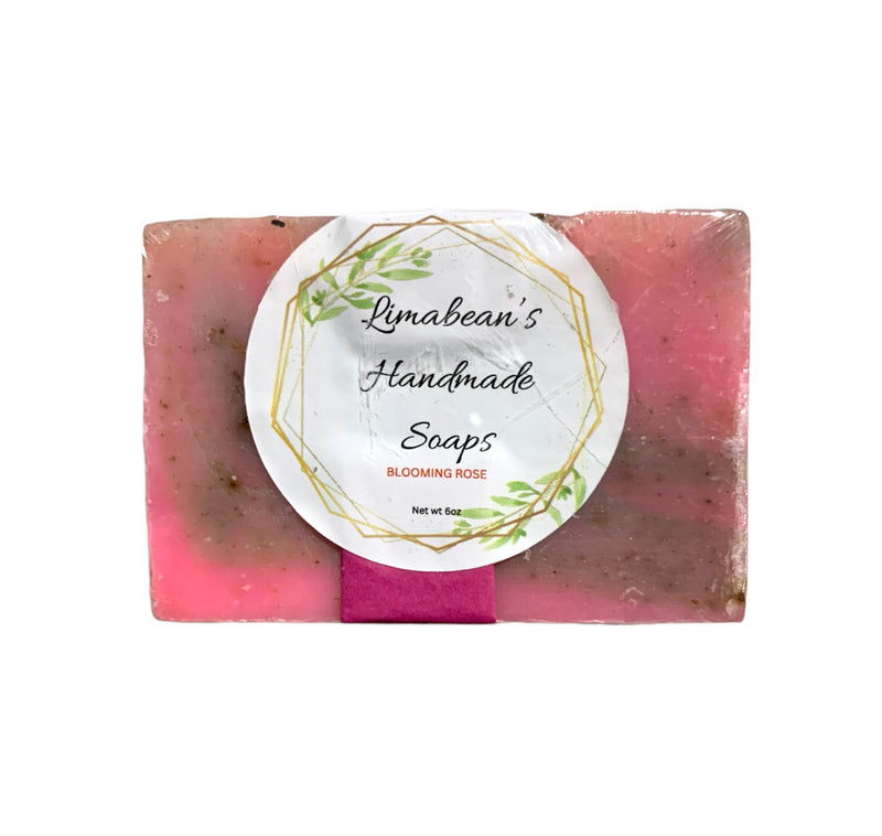 Limabean:  Blooming Rose Organic Soap Bar (6oz) - MyBakhoor