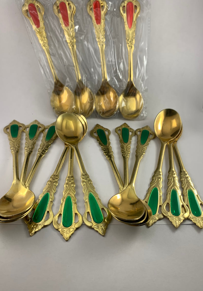 Golden Sugar Spoons - MyBakhoor