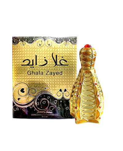 Ghala Zayed Perfume Oil (12ml) - MyBakhoor