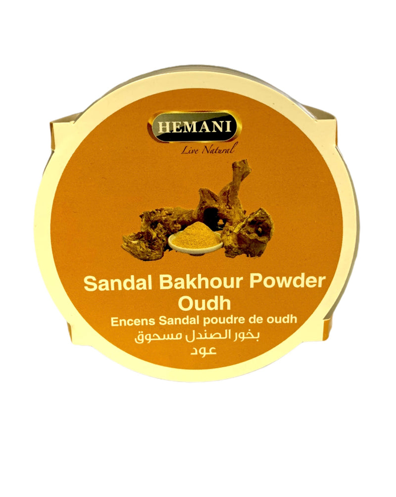 Sandal Bakhour Powder- Oudh (Jar) 200g - MyBakhoor