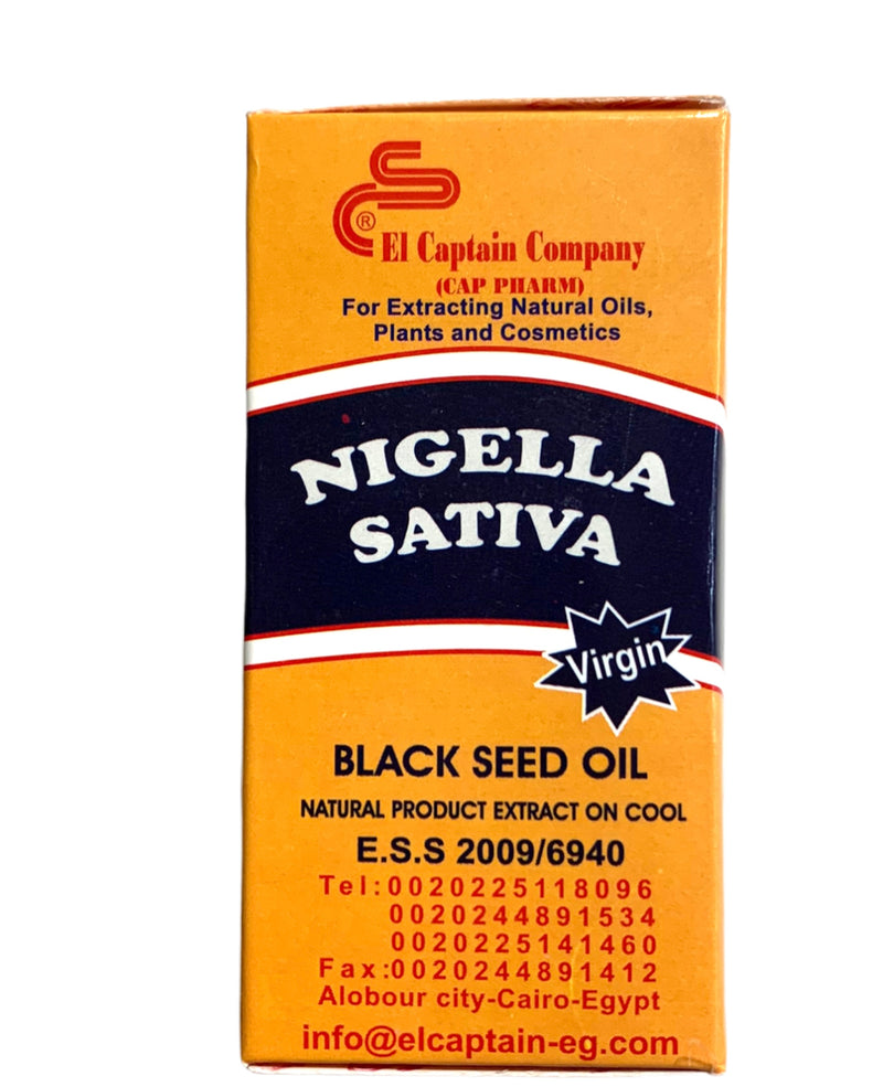 El Captain: Black Seed Oil 60 ml - MyBakhoor
