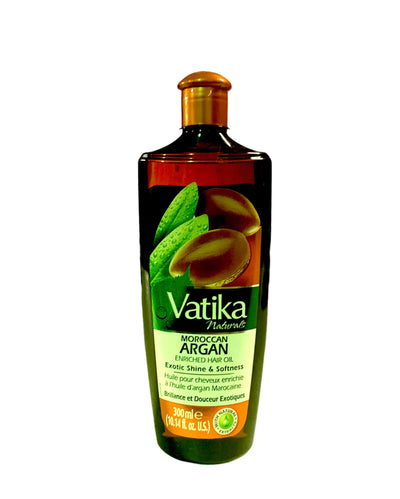 Vatika Hair Oil- Moroccan Argan 300ml - MyBakhoor