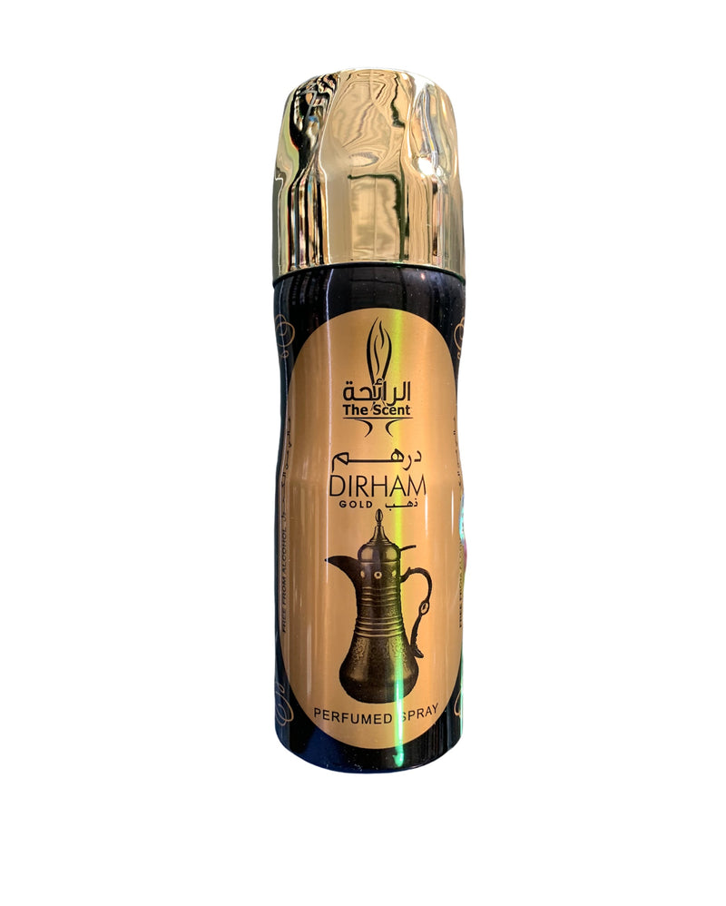 Dirham Gold- Deodorant 200ml - MyBakhoor